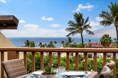 Stunning views on the patio