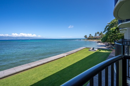 Breathtaking views from the lanai
