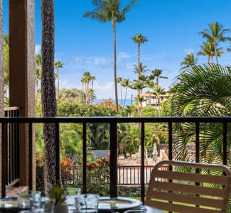 The pool is located in front of the condo