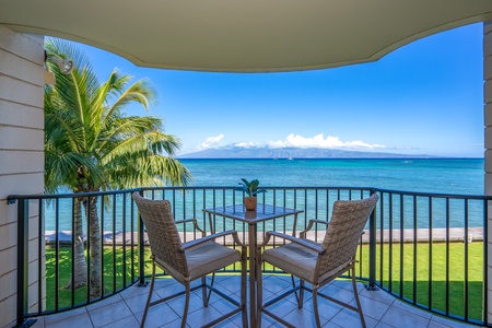 Mountain and ocean views in one!