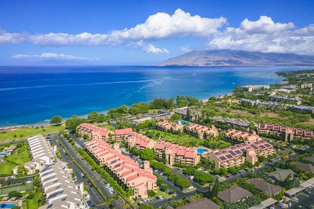 View of the complex located across the beach