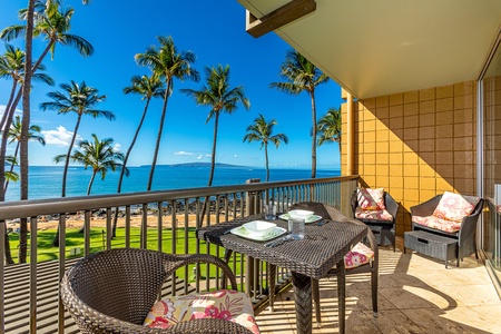 Enjoy your lanai with a beautiful view