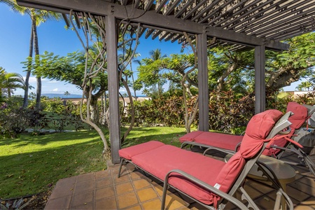 Lounge on the lanai and enjoy the view