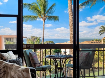 Water Views from living area and lanai