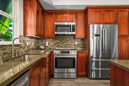 Stainless Appliances Throughout