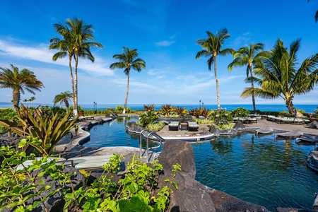 Relax poolside