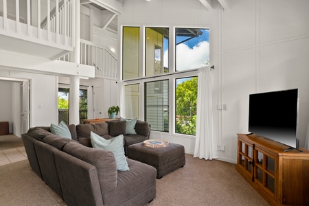 Spacious and airy vibe