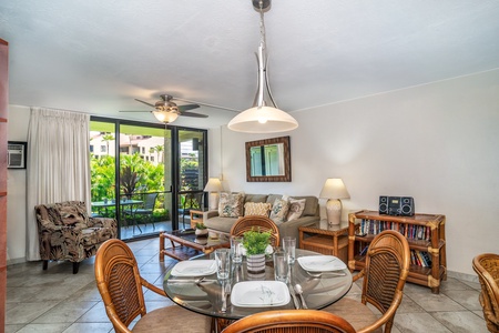 Perfect dining area for four