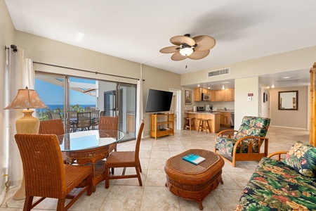 Catch spectacular views from the living room