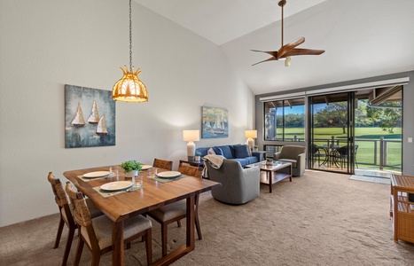 Tastefully decorated throughout
