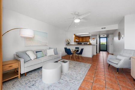 Open living room