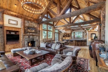 The great room is exactly where you want to be