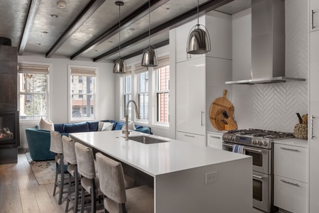 Amazing architectural and designer touches throughout the entire home