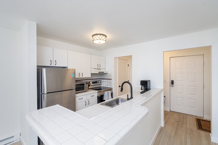 Bright and sunny kitchen