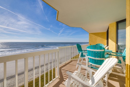 Sea Folly - Balcony overlooking Folly Pier