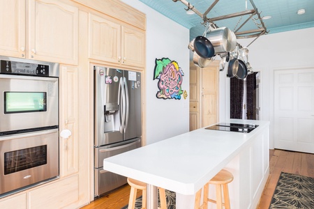 Even your kitchen isn't safe from the pop art flair
