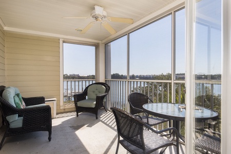 Screened porch