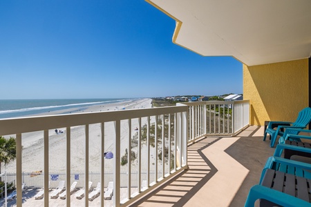 Kick back at Sandy Pause, your oceanfront villa overlooking the spectacular Folly Beach