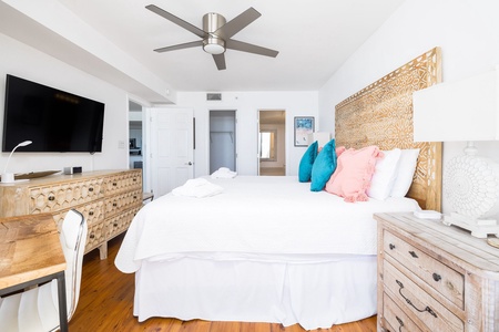 Your primary bedroom offers an en suite bathroom