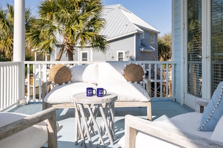 Kick back on your private balcony and take in the sights and sounds of the Lowcountry