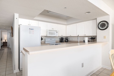 The large bar is the spot to learn some cooking tips from the chef.