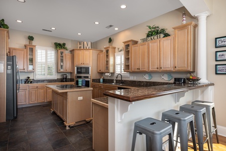 Cook your favorite meals in this kitchen