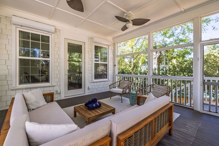 Screened In Back Porch