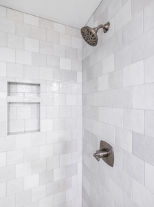 Remodeled Shower in King Bedroom