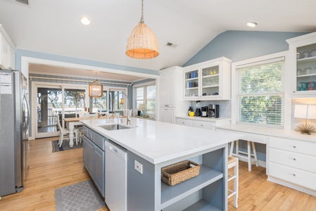 The Blue Pelican | Kitchen Island