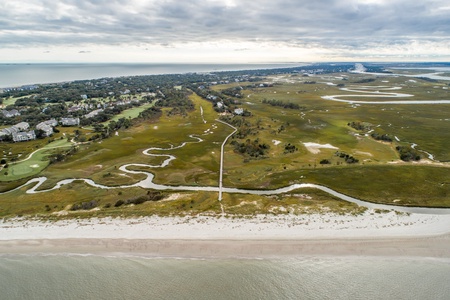 Aerial Seagrass Private Community Beach Access Roughly 1.5 miles from 29 Seagrass