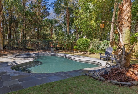 Dive into your private tropical oasis where crystal-clear waters meet lush palm gardens, creating the perfect backdrop for relaxation.