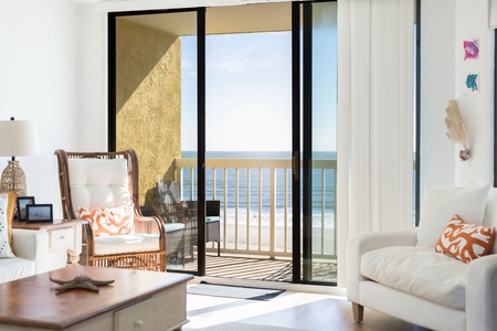 Oceanfront Living Room