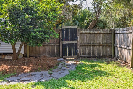 Private Backyard