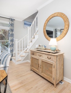 Stairs to the three upstairs bedrooms
