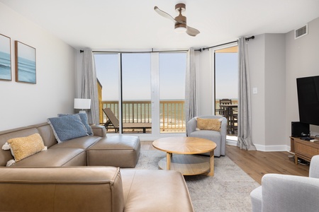 Take in the scenery from your cozy living room