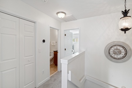 Take the stairs to your second floor