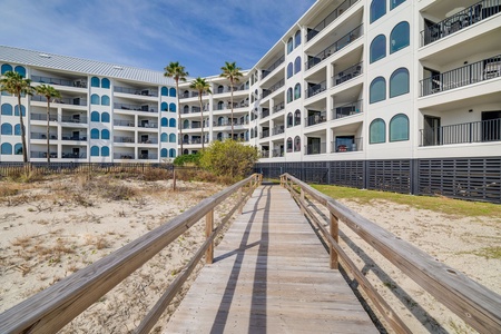 Beach walkway