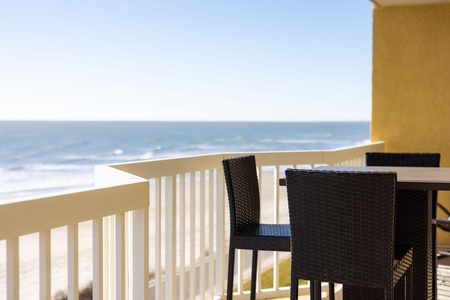 Oceanfront Balcony