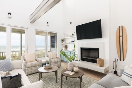 Oceanfront Living Room