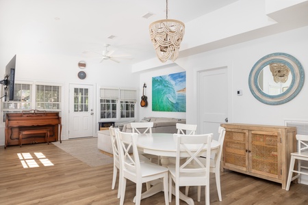 Enjoy mealtimes with family and friends in your dining room