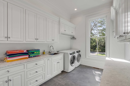 First Floor Laundry Room