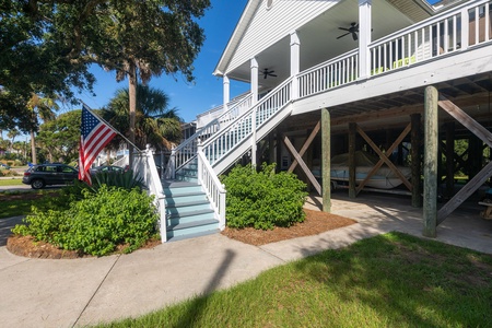 Steps to Front Porch