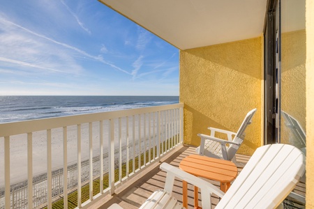 Sea Folly - Balcony overlooking Folly Pier