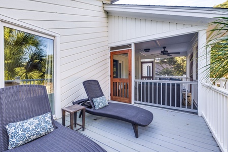 Front Porch off Primary Bedroom