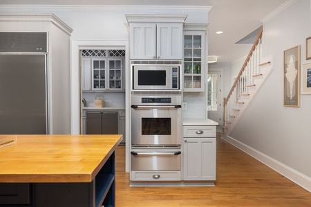 Double oven means two desserts