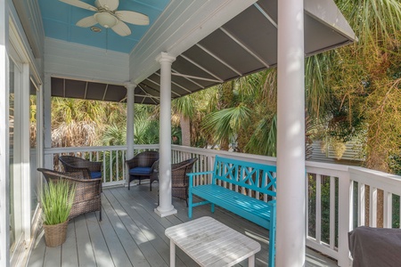 Porch sitting area