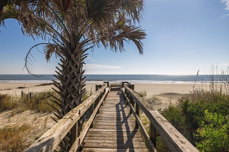 Walkway to the beach