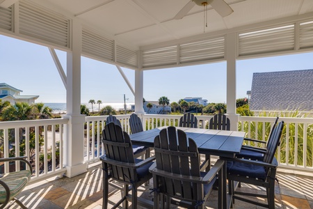 Porch w/ Ocean Views