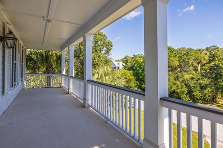Second Floor Balcony
