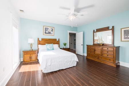 Bedroom #3 | Second Floor Queen Room - Island Side